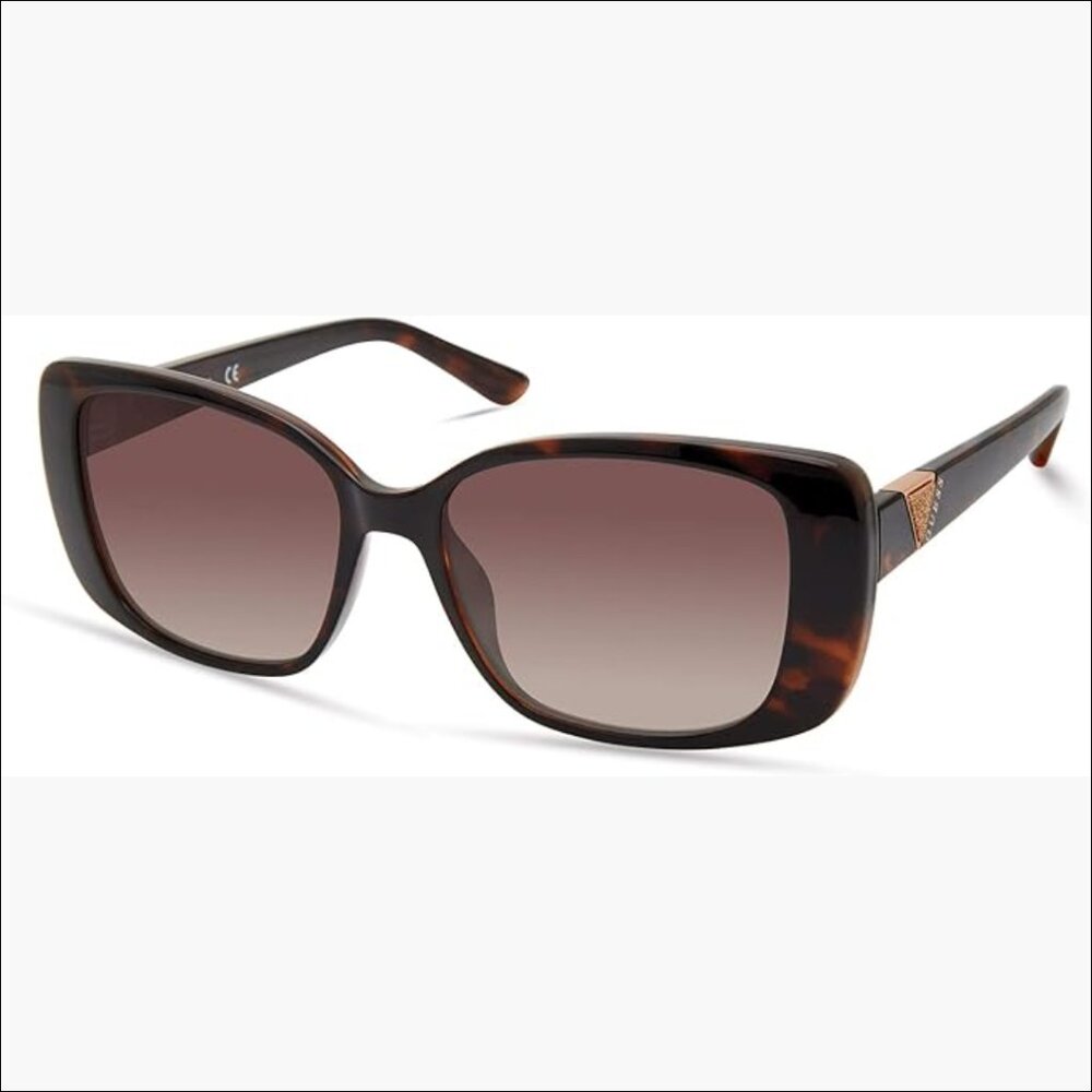 Acetate Rectangular Sunglasses with UV Protection - image 1